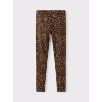 NAME IT Sweat Leggings Leopard Toasted Coconut